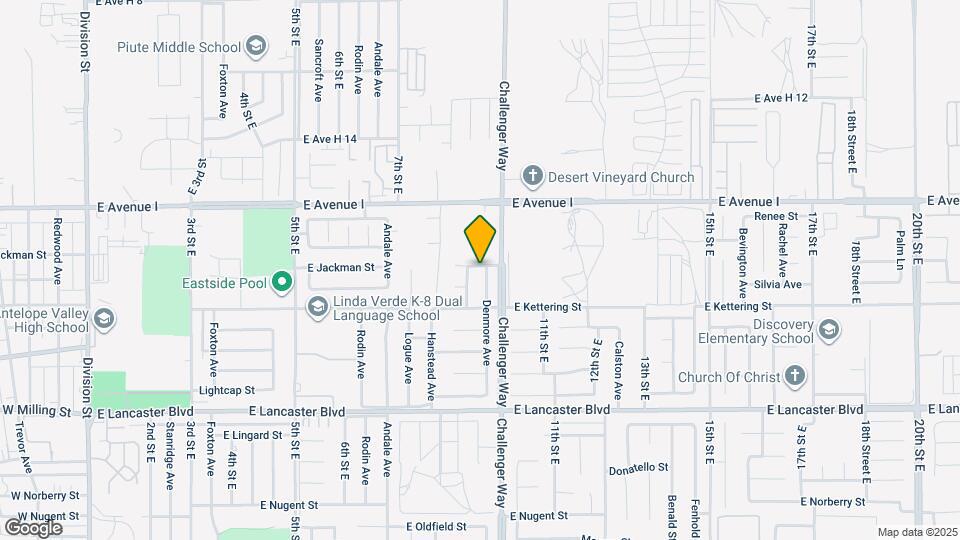45045 Denmore Ave Map and Location Details