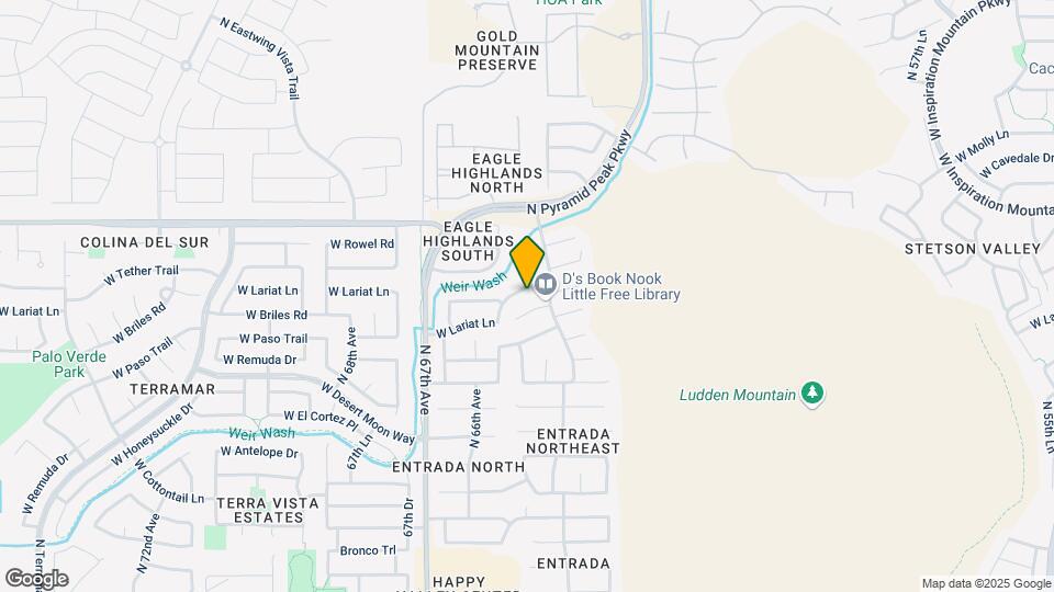 6425 W Briles Rd Map and Location Details