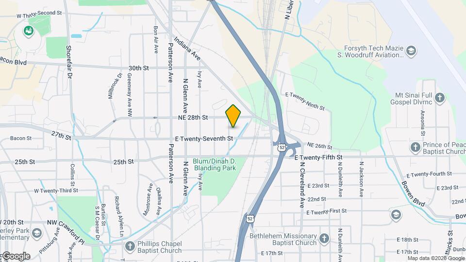 2707 Patrick Ave Map and Location Details