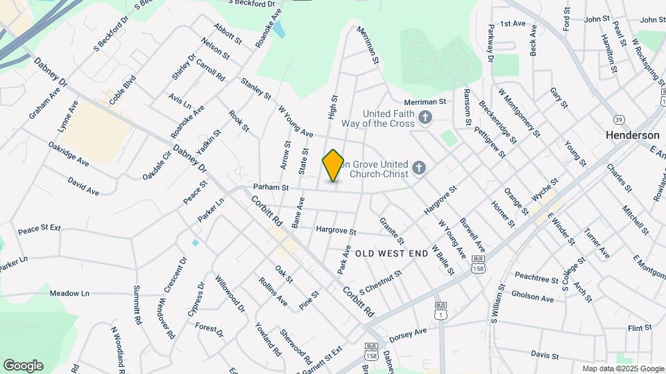 1204 Parham St Mapa y Detalles de la Ubicación