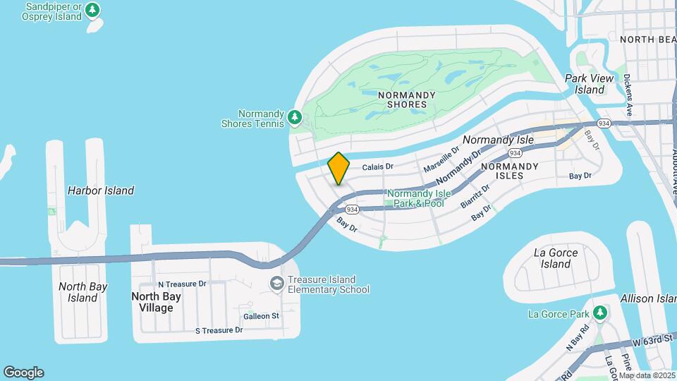 2121 Biarritz Dr Map and Location Details