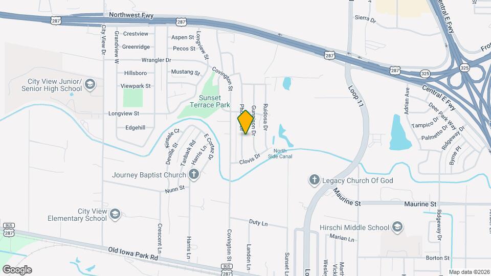 1415 Phoenix Dr Map and Location Details