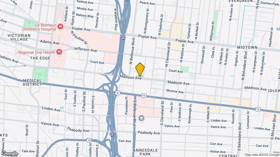 Dunlap Apts Map and Location Details