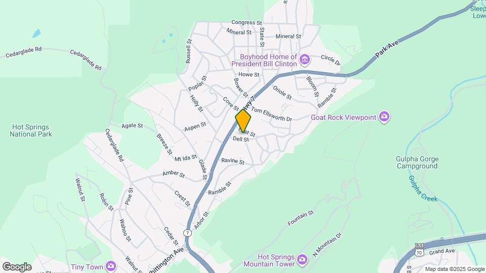 113 Dell St Map and Location Details