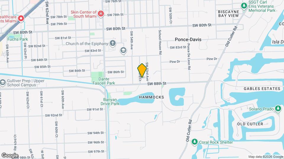 8775 SW 53rd Ct Mapa y Detalles de la Ubicación