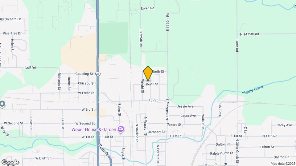 1802 Herbert St Map and Location Details