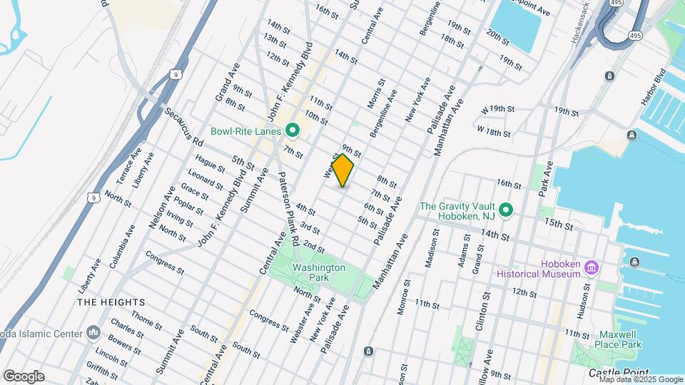607 Bergenline Ave Mapa y Detalles de la Ubicación