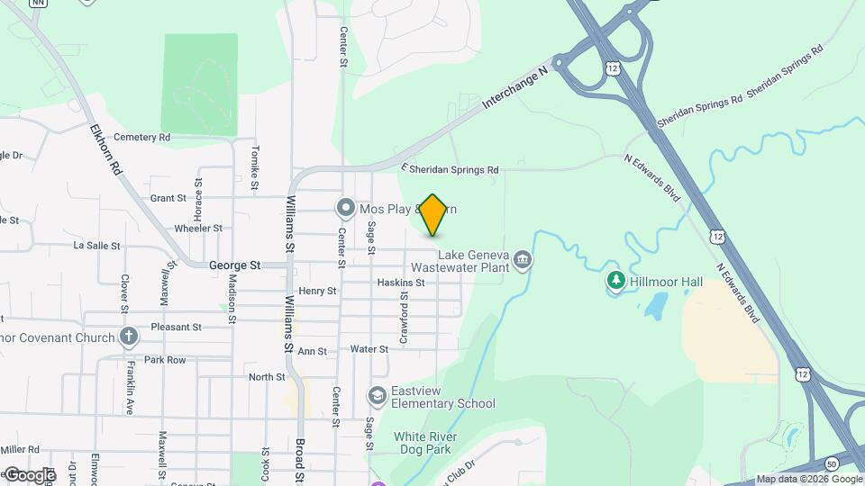 401 Spring St Map and Location Details