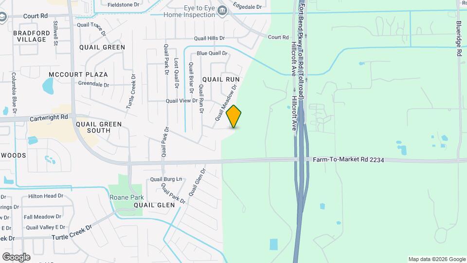 8203 Lone Quail Dr Map and Location Details