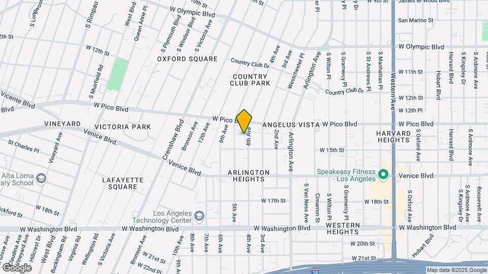 1335 4th Ave Mapa y Detalles de la Ubicación