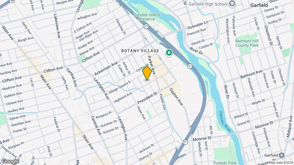 72 Highland Ave Map and Location Details