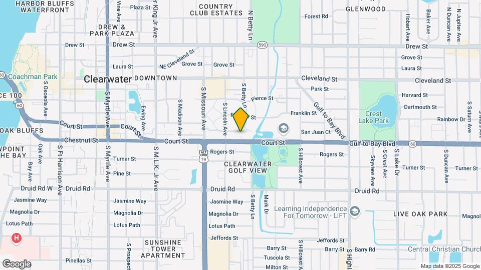 1279 Santa Rosa St Map and Location Details