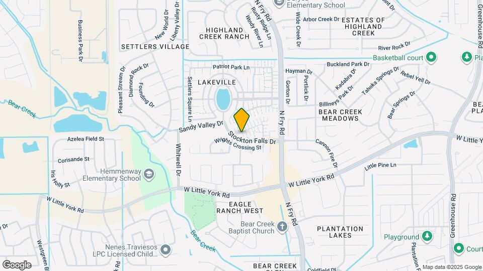 6120 Lone Prairie Way Map and Location Details