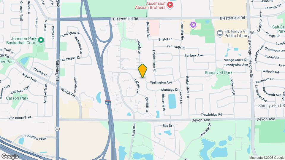 707 Clover Hill Ct Map and Location Details