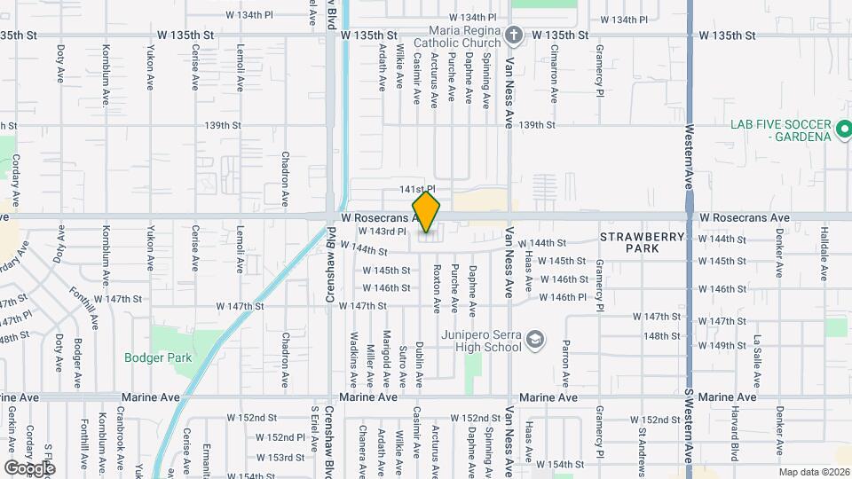 14347 Ogden Wy Map and Location Details