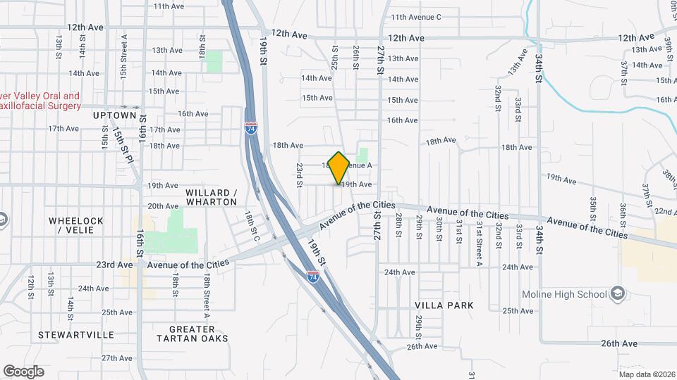 1908 24th St Mapa y Detalles de la Ubicación
