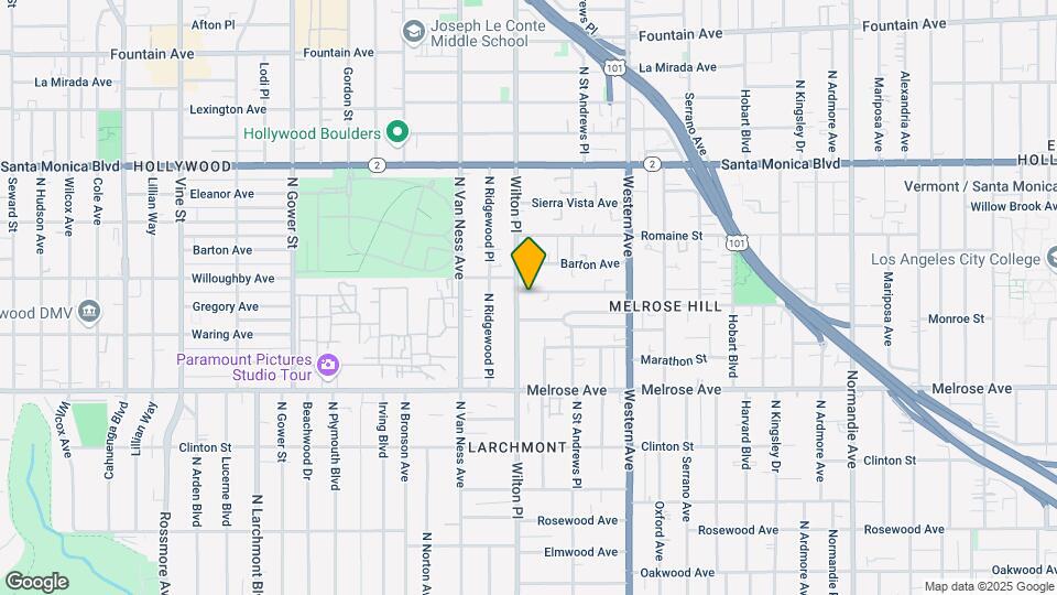 5444 Lemon Grove Ave Map and Location Details
