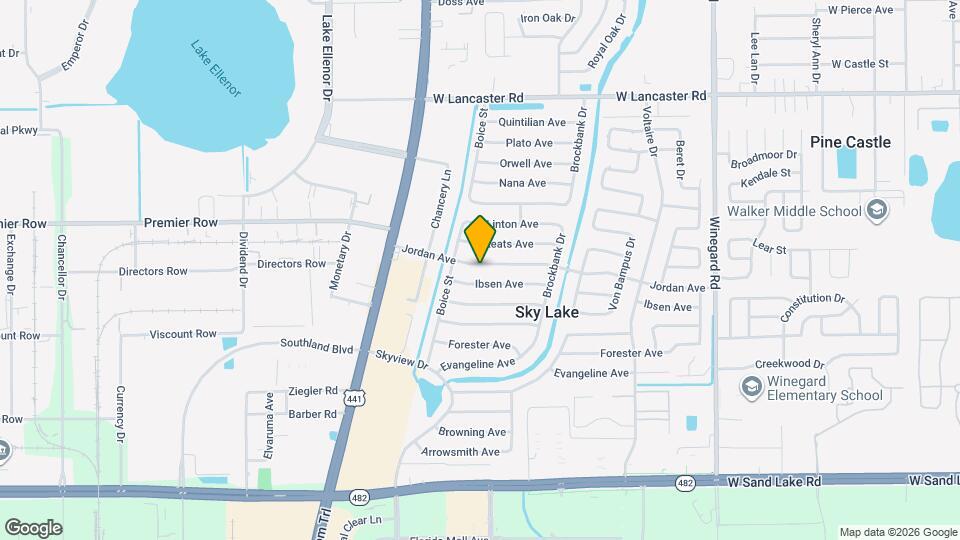 1218 Jordan Ave Map and Location Details