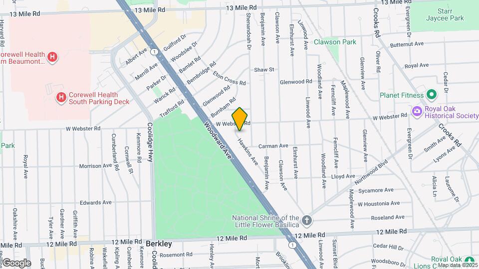 2432 Hawkins Ave Mapa y Detalles de la Ubicación