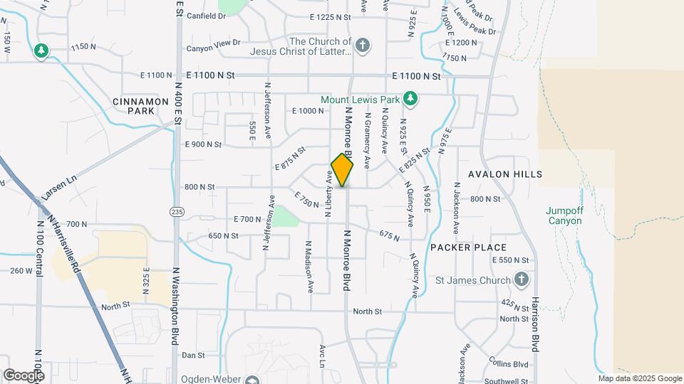 785 N Monroe Blvd Mapa y Detalles de la Ubicación