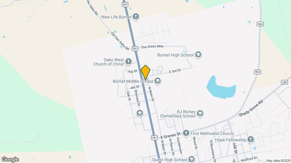 1503 N Water St Map and Location Details