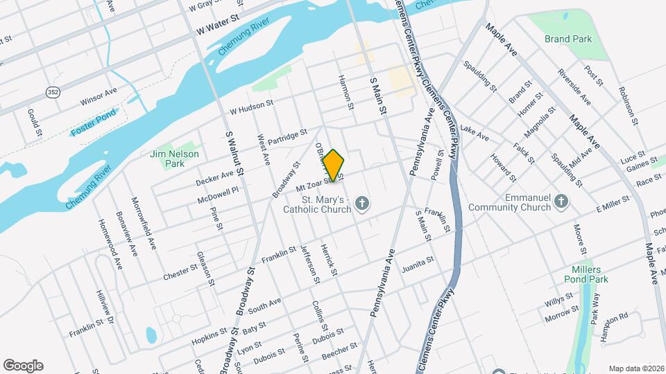 305 Mount Zoar St Map and Location Details