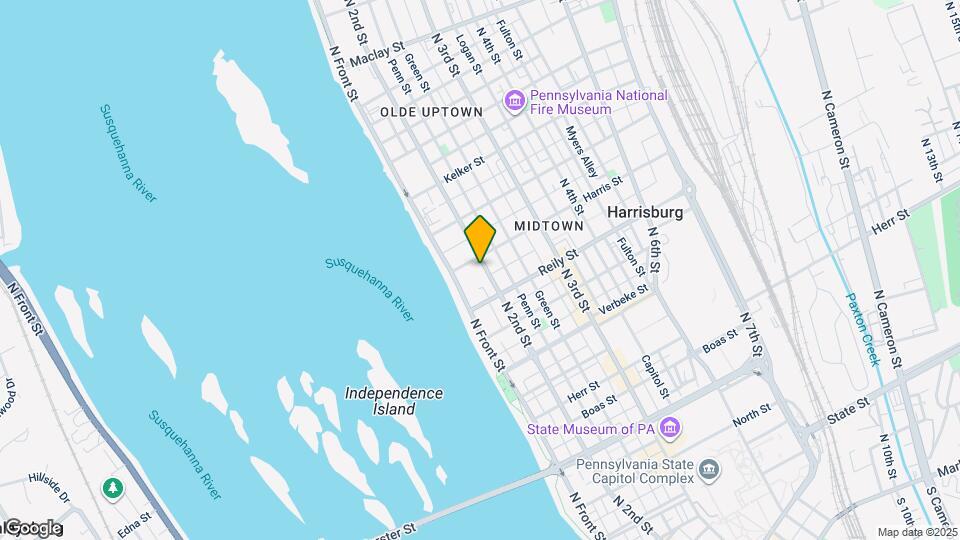 1522 N 2nd St Map and Location Details