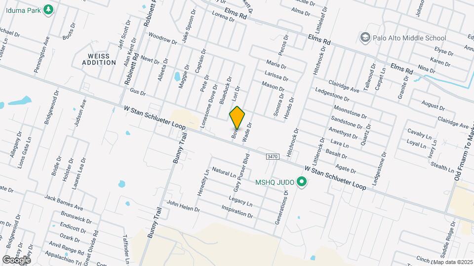 4608 Bowles Dr Map and Location Details