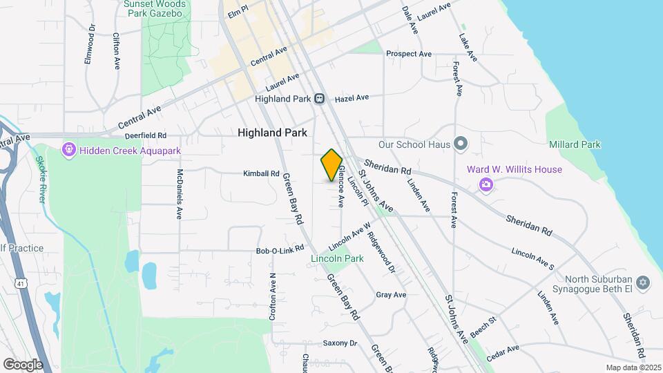 1478 Glencoe Ave Map and Location Details