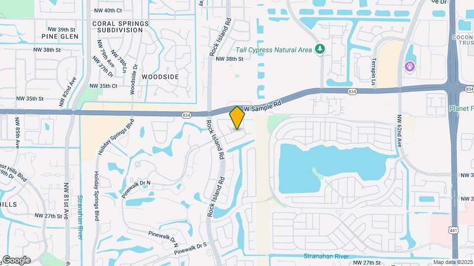6878 NW 33rd St Map and Location Details