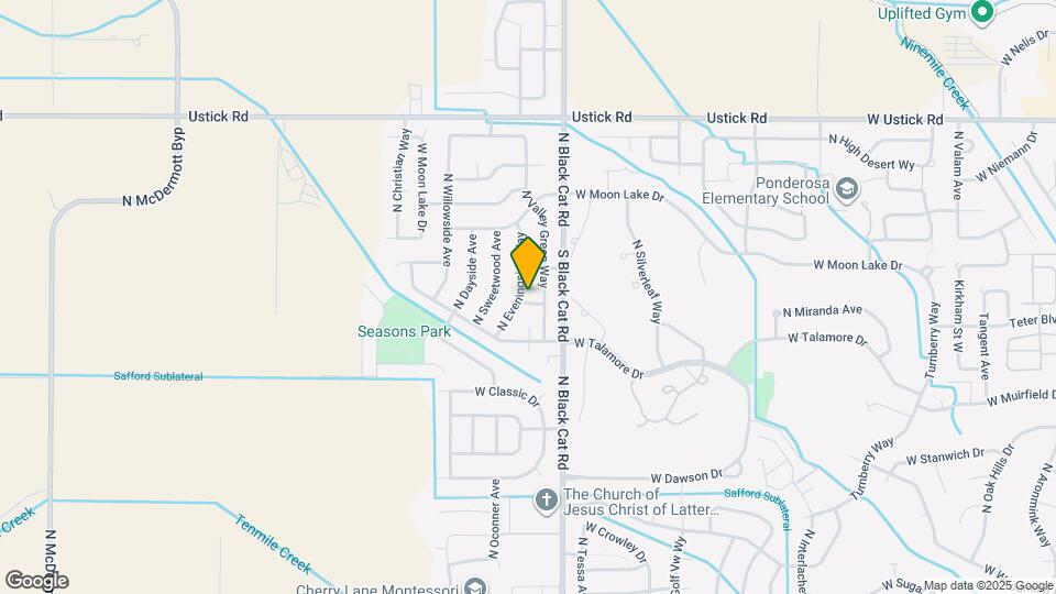 4916 W McNealy St Map and Location Details