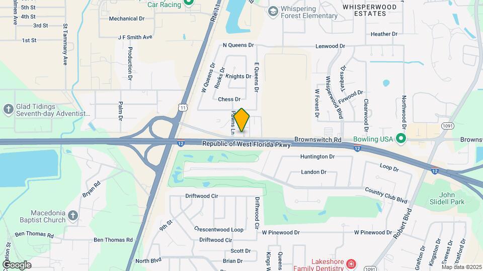 100 Pkwy N Dr Map and Location Details