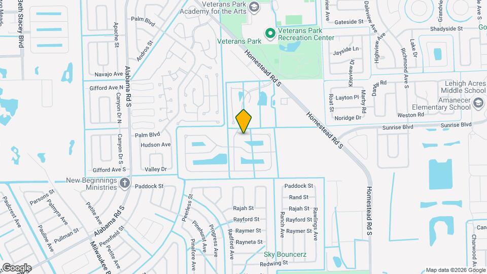 10507 Crossback Ln Map and Location Details