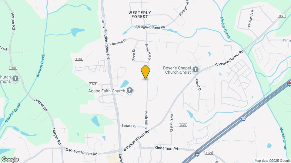 2732 Knob Hill Dr Map and Location Details