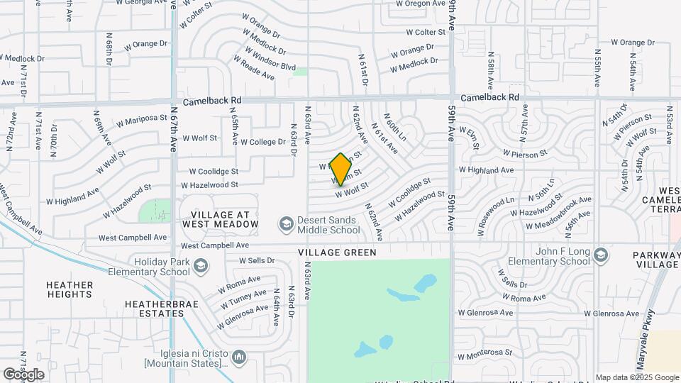 6258 W Wolf St Map and Location Details