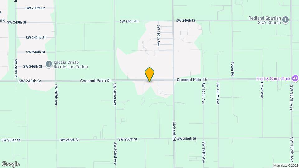 19850 SW 248th St Map and Location Details