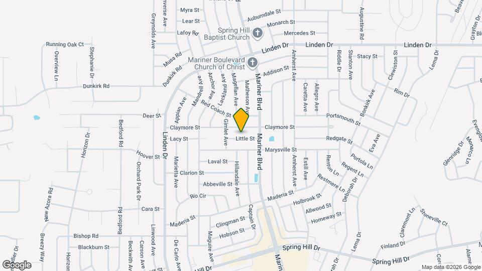 11013 Little St Map and Location Details