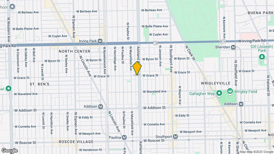 1611 W Grace St Map and Location Details