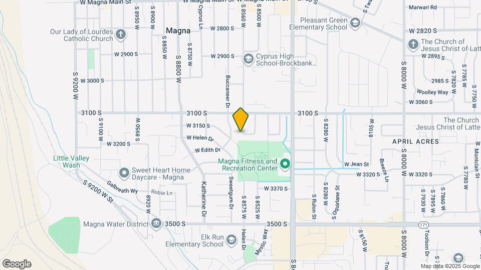 3180 S 8560 W, Unit 1 Map and Location Details