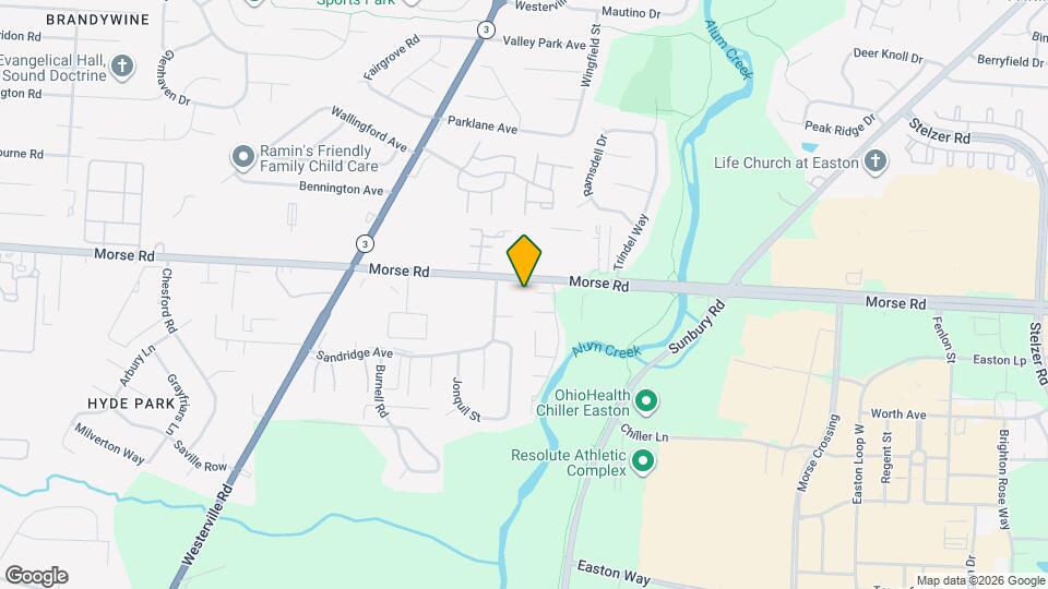 3327-3335 Morse Rd Map and Location Details