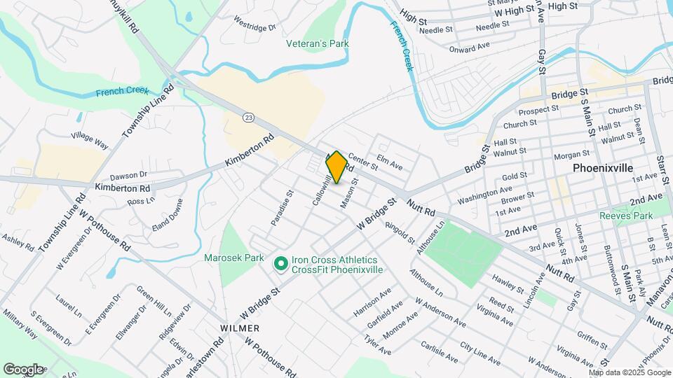 61 Pennsylvania Ave Map and Location Details