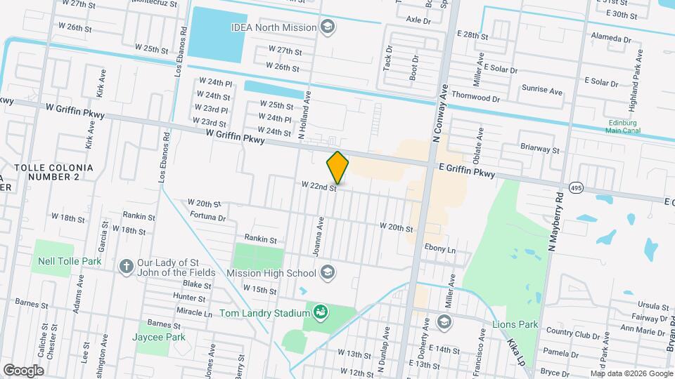 20 Thornton St Map and Location Details