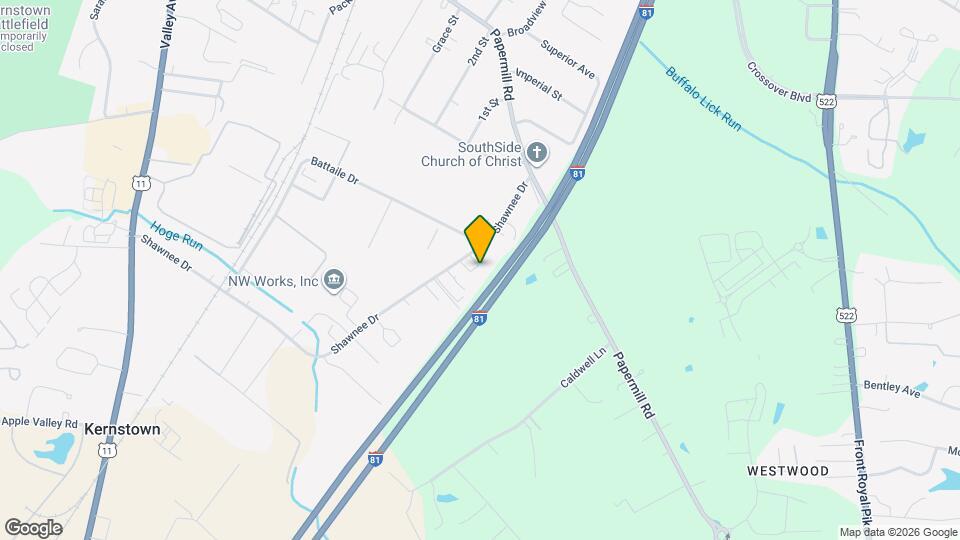 544 Allston Cir Map and Location Details