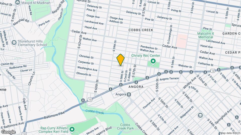 5810 Montrose St Map and Location Details