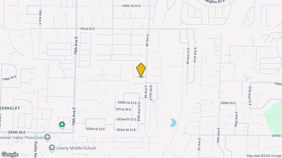 8504 197th St Ct E Mapa y Detalles de la Ubicación