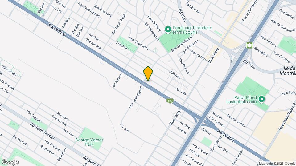 8361-8367 Pie IX Boul Map and Location Details