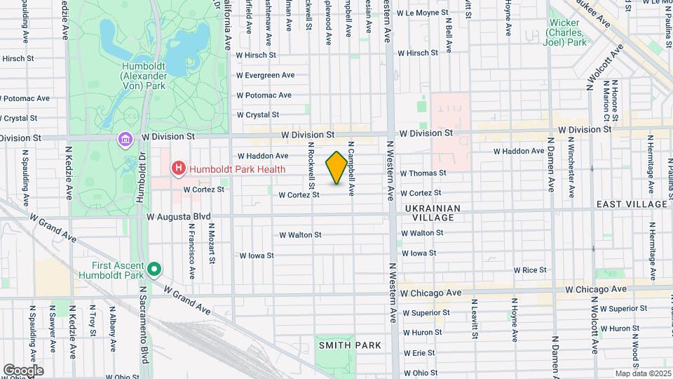 2524 W Cortez St Map and Location Details