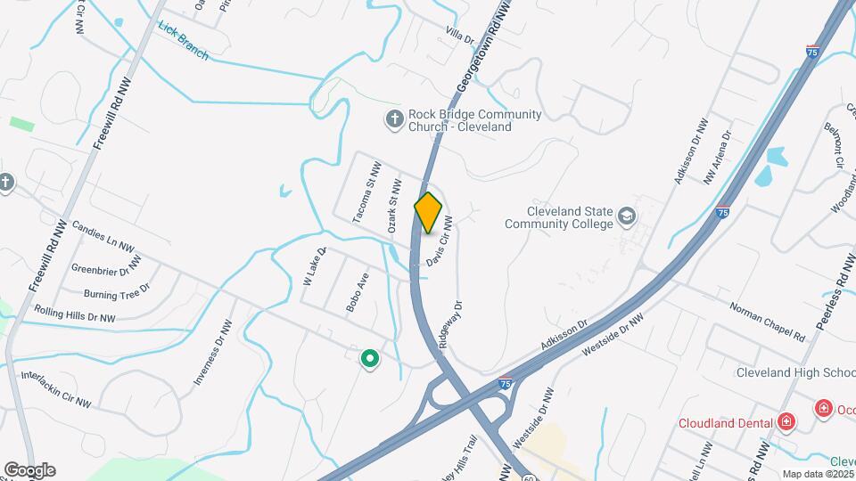 3500 Georgetown Rd NW Map and Location Details