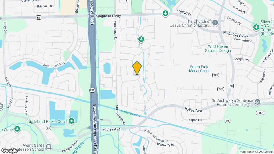 3638 Apple Grove Dr Map and Location Details