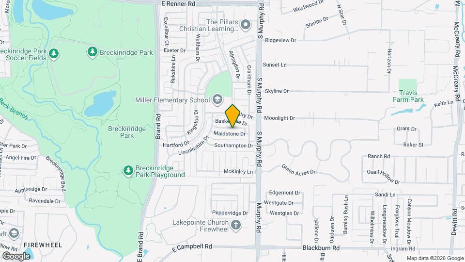 5709 Maidstone Dr Map and Location Details